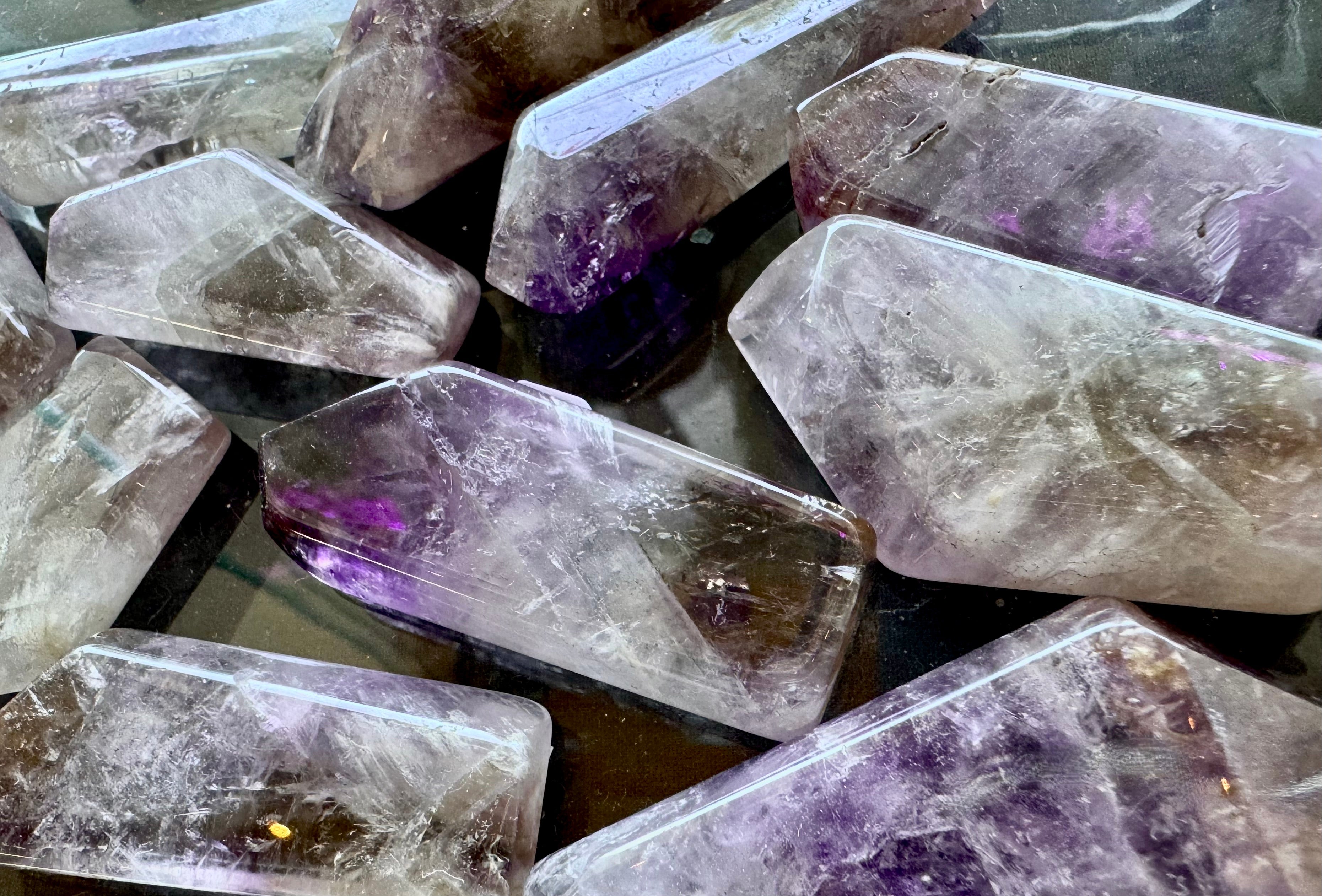 Cocaxinite Amethyst flat spears