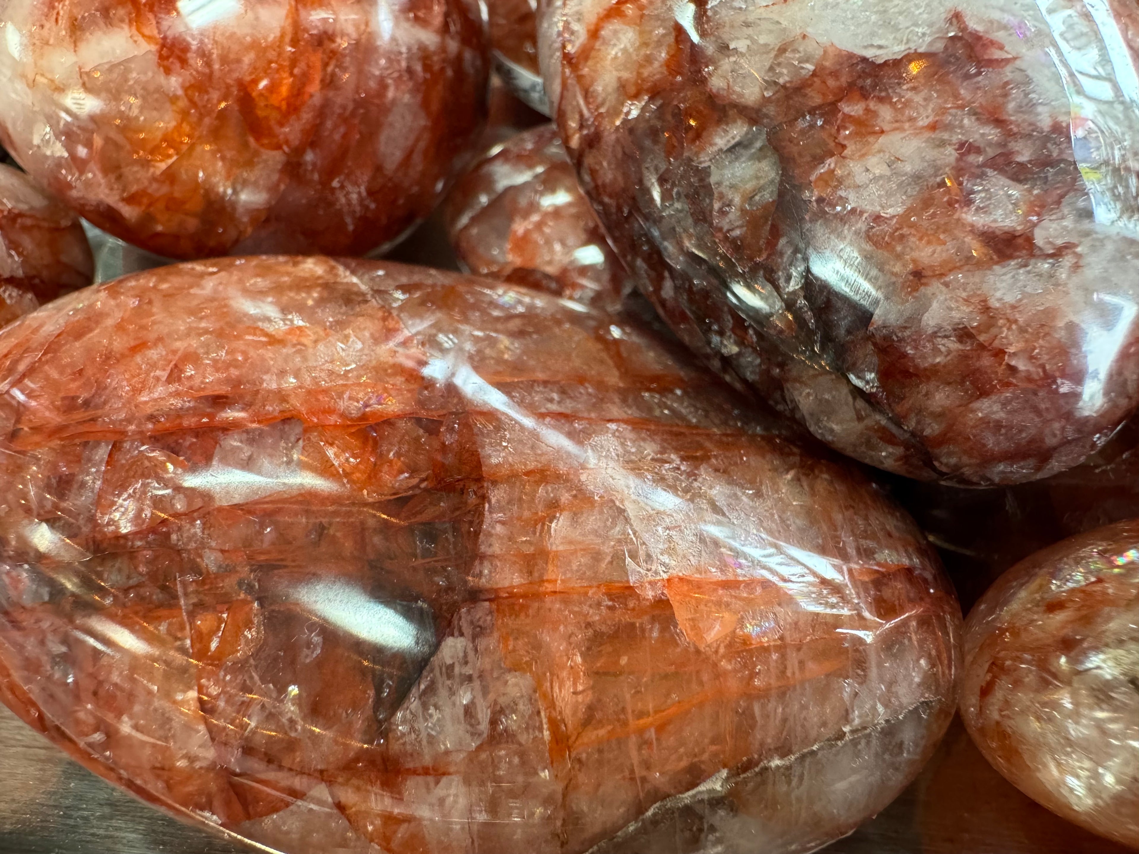 Fire Quartz Pam Stone